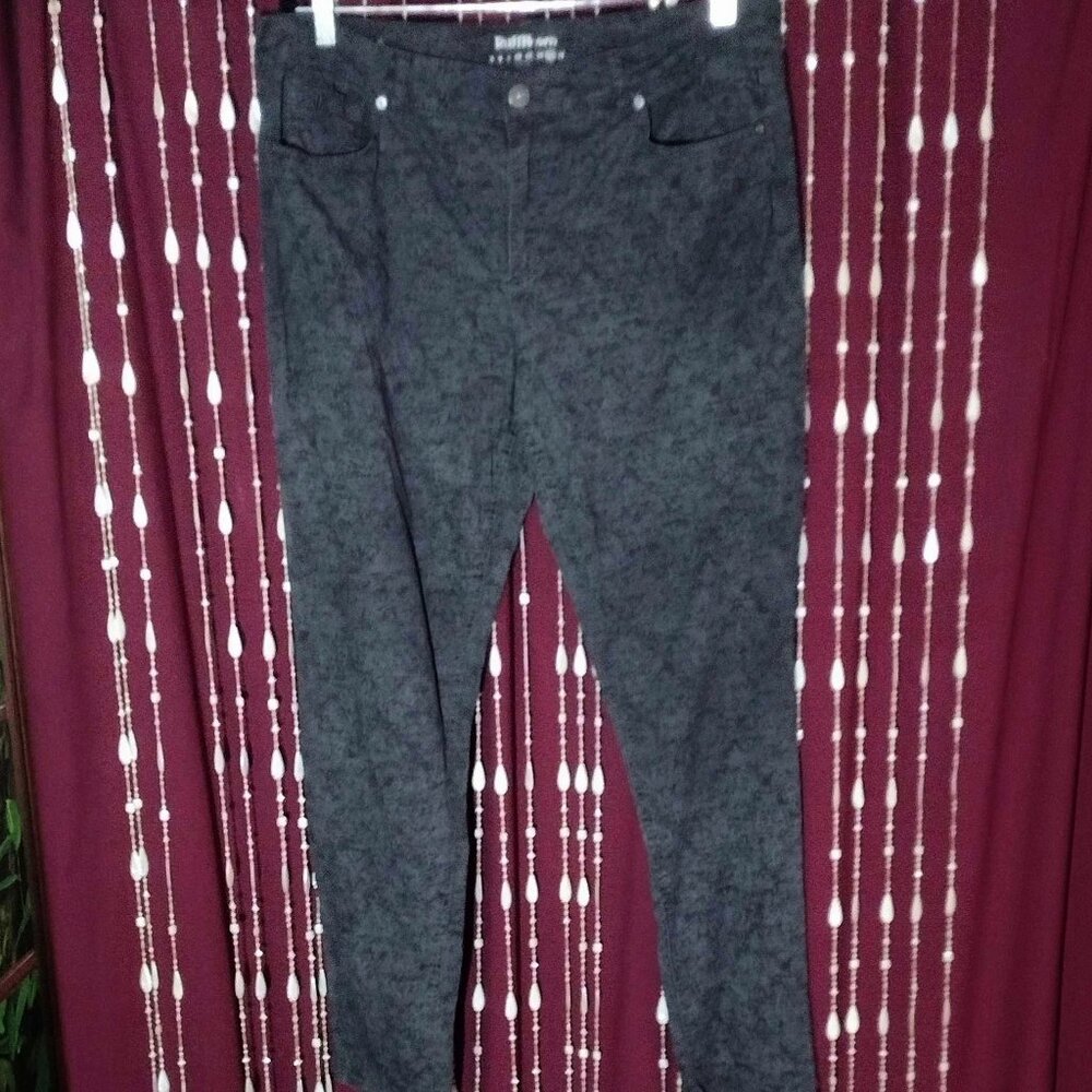 Size 16 Ruff Hewn Gothic Charcoal Pattern Jeans